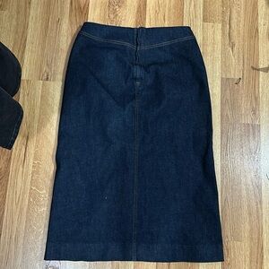 Uniqlo denim skirt